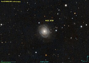 Поглед кон NGC 3734