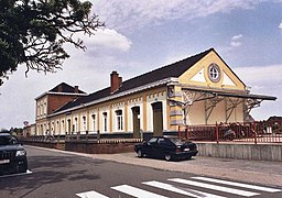 Bâtiment de la gare.