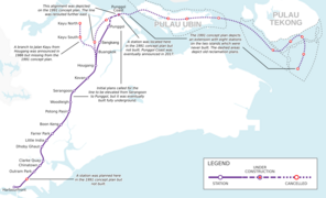 North East Line planning map