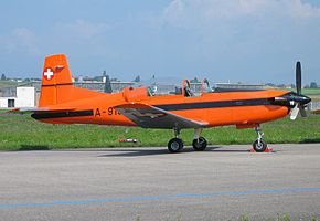 スイス空軍のPC-7