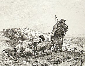 Retour du troupeau (1882).