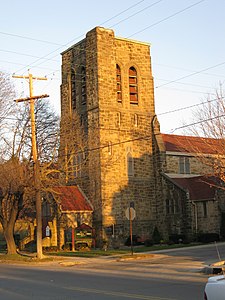 Église épiscopale Saint-Paul (1911), Philipsburg, Pennsylvanie.