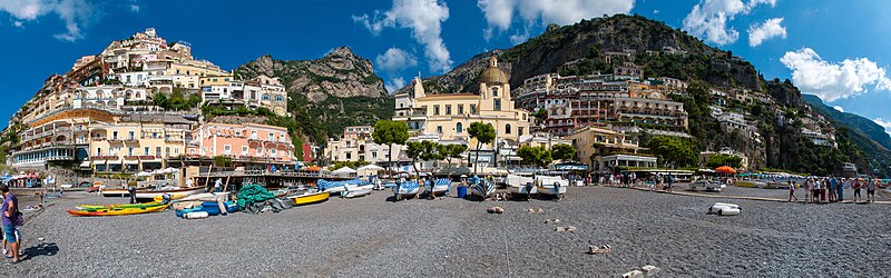 Panorama von Positano