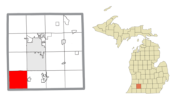 Location within Kalamazoo County