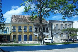 Huizen van begin 20e eeuw in Rio Formoso