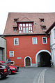 Ehemalige Klosterökonomie, sogenannter Mönchshof, seit um 1200 Hof des Zisterzienserklosters Heilsbronn, seit 1578 Hof der Markgrafen von Ansbach
