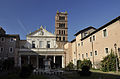 Basiliek van Santa Cecilia in Trastevere met het beeld van Cecilia