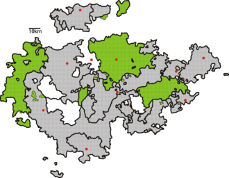 Карта Саксэн-Веймар-Айзенаха