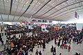 Gare de Shenzhen-Nord durant la période Chunyun, en 2016.