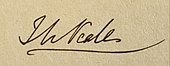 signature de John Mason Neale