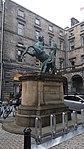 High Street, City Chambers Courtyard, Alexander And Bucephalus Statue