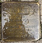 Stolperstein Anna H. Reiss