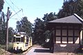 Wartehäus­chen an der Station „Landhaus“ (Land­haus­stra­ße)