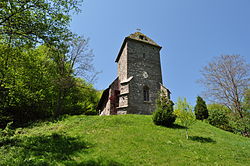 A Kendeffy család által építtetett 14. századi kápolna.