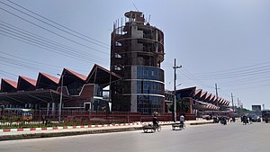 Exterior of the terminal