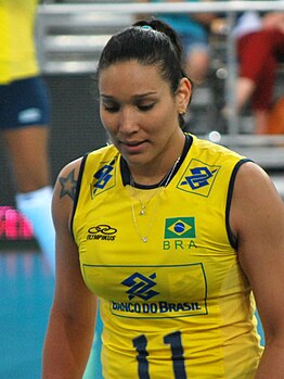 Тандара Кајшета, бразилска одбојкашица (2012)