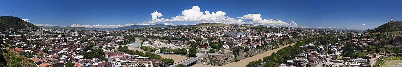 Panorámakép az óvárosról