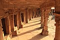 Inner corridor with subsidiary shrines of Shiva Lingams