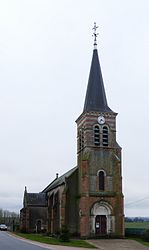 The church in Thionne