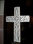 The "Tree of Life" carving on the Processional Cross