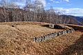 Ruines de l'ancienne forteresse dace de Costești-Blidaru