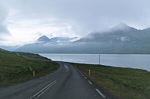 Der Stöðvarfjörður von der Ringstraße aus