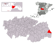 Villanueva de Alcardete: situs