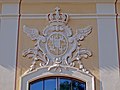 Wappen am Gartenpavillon Schloss Moritzburg