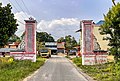 Gapura selamat datang di Kecamatan Pagaran di Desa Banualuhu