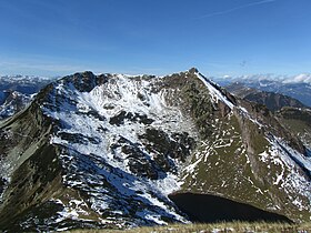 Vue depuis l'est.