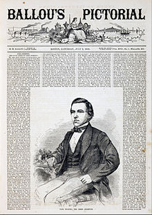 Engraving of Paul Morphy by Winslow Homer appearing in Ballou's Pictorial (1859) Winslow Homer - Paul Morphy, the Chess Champion - Google Art Project.jpg