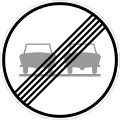 280: End of Overtaking prohibition