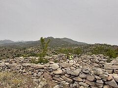 Остатоци од градби во Антанија