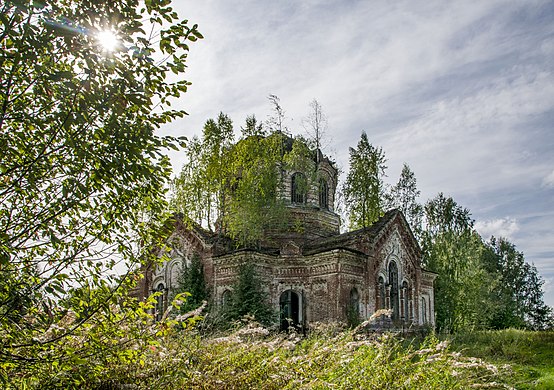 58. Троицкая церковь в Вагино, Белохолуницкий район, Кировская область Автор — Ele-chudinovsk