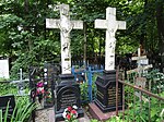 Надгробие на могиле Третьякова Сергея Васильевича (1825–1887), двоюродного брата П.М. и С.М.Третьяковых)