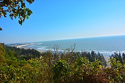 Beach in Himchari National Park