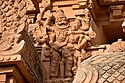 Narasimha avatar of Vishnu killing the demon