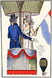« Rapport sur le premier voyage aérien du citoyen Garnerin avec la Citoyenne Henri. » Journal des dames et des modes, 1797-1798.
