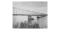 Photographed in 1875, the finished Southwest Miramichi Bridge; part of the Intercolonial Railway built by industrialist Hugh Ryan and his firm Brown, Brooks & Ryan.