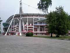 Entrée du stade.