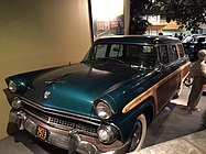 1955 Fairlane Country Squire at National Museum of American History, front ¾