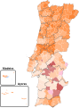 2011 Portuguese presidential election by municipality