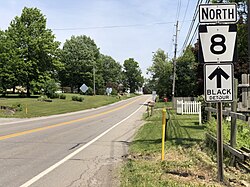 PA 8 in Barkeyville