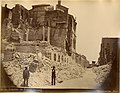 Alexandria after the bombardment of 1882, French consulate, in ruins