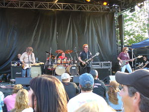 Canadian rock band April Wine in concert at th...
