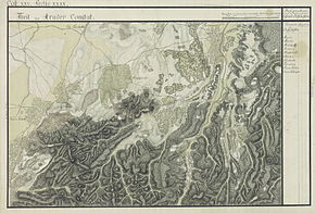 Târnova în Harta Iosefină a Comitatului Arad, 1782-85