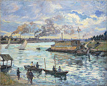 Riviergezicht, 1890