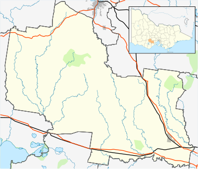 Location map Australia Victoria Golden Plains Shire