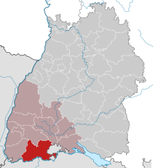 Landkreis Waldshut in Baden-Württemberg