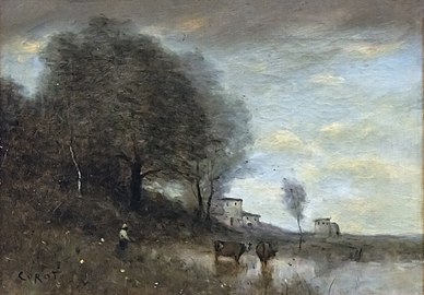 Camille Corot, Landschaft.